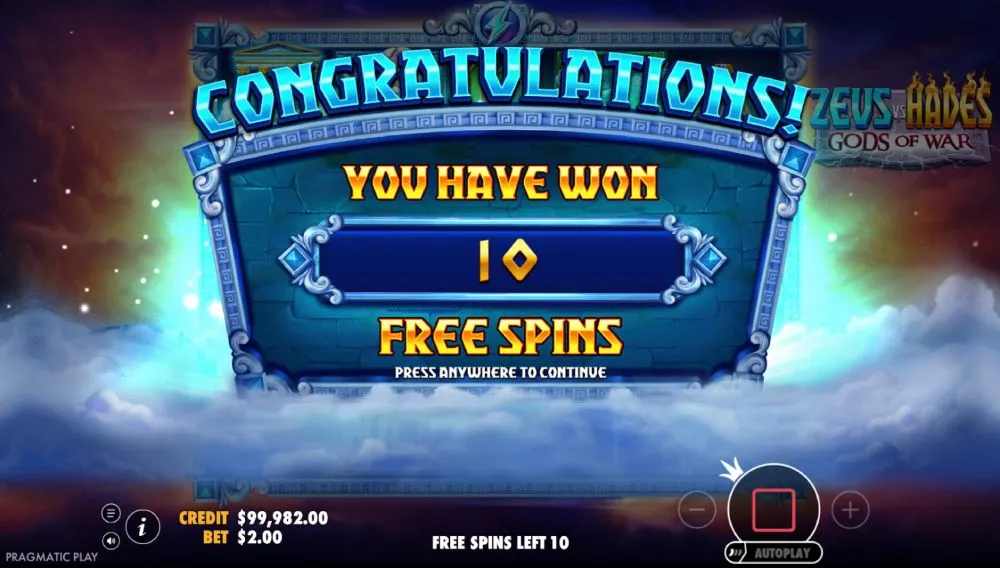 Odkryj Zeus vs Hades bez ryzyka - bezpłatna edycja od Pragmatic Play
